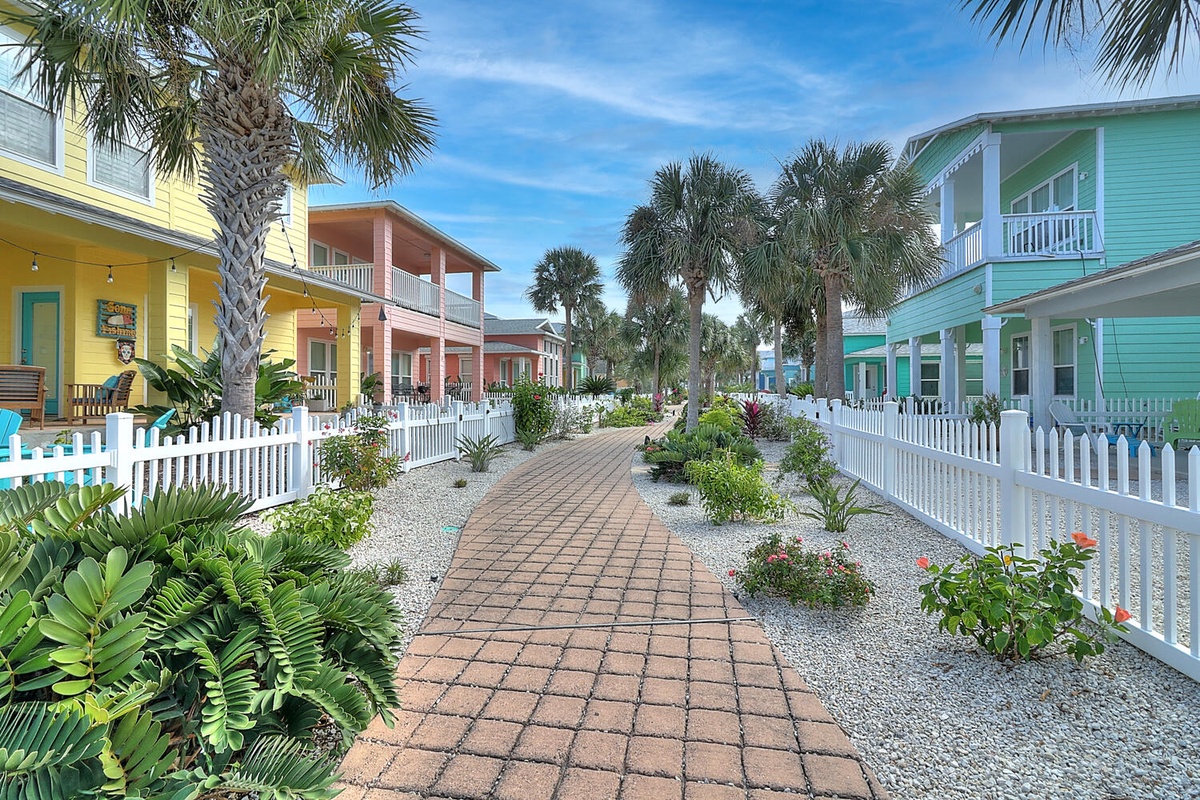 Village Walk pathway