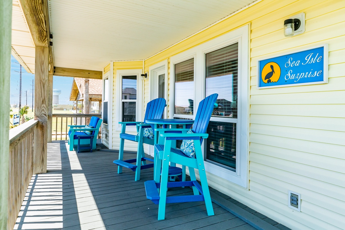 Front entrance to Sea Isle Surprise