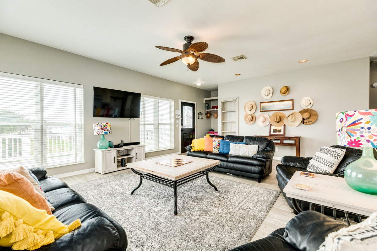 Enjoy family movie nights after a long day in the sun