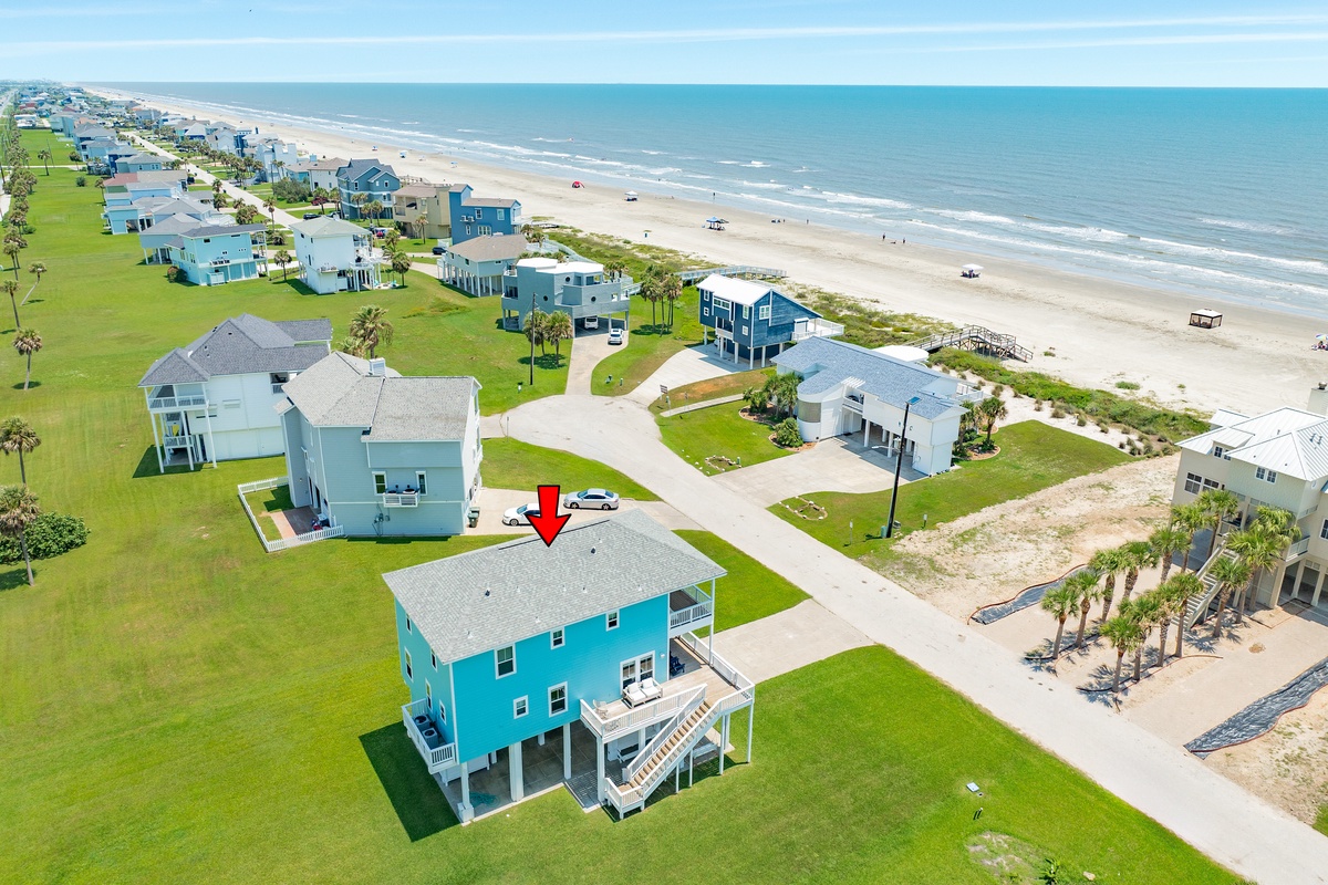 2nd row home with Gulf views