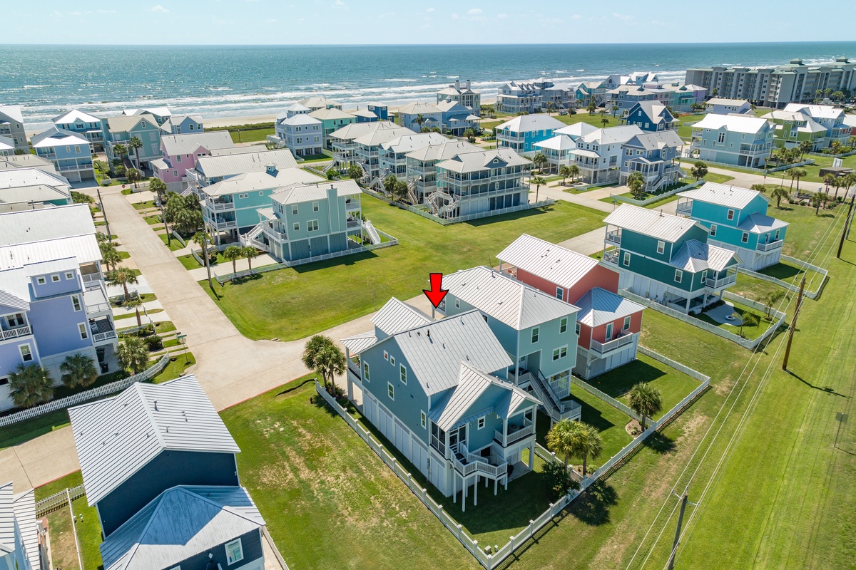Take a stroll through the neighborhood to the shared beach walkovers