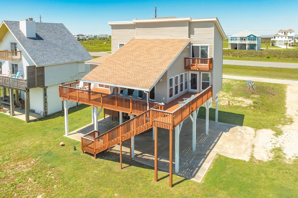 Beautiful beachfront views