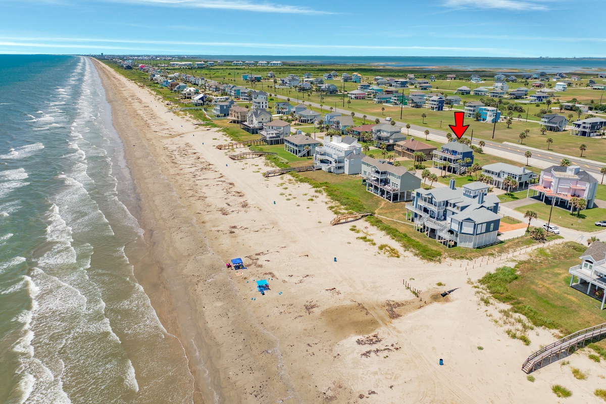 2nd row beachside home