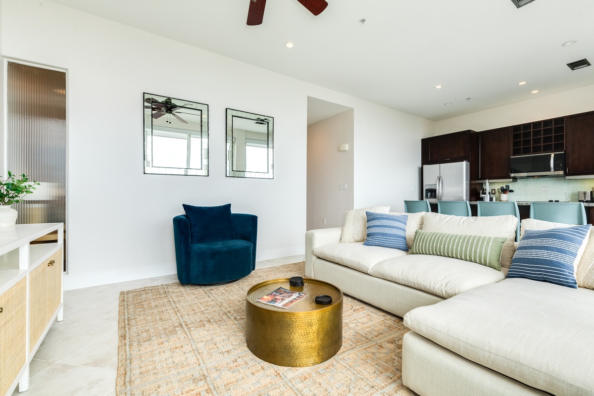 Abundant comfortable seating for the whole group