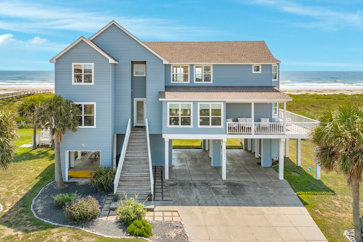 Big, beautiful and beachfront!