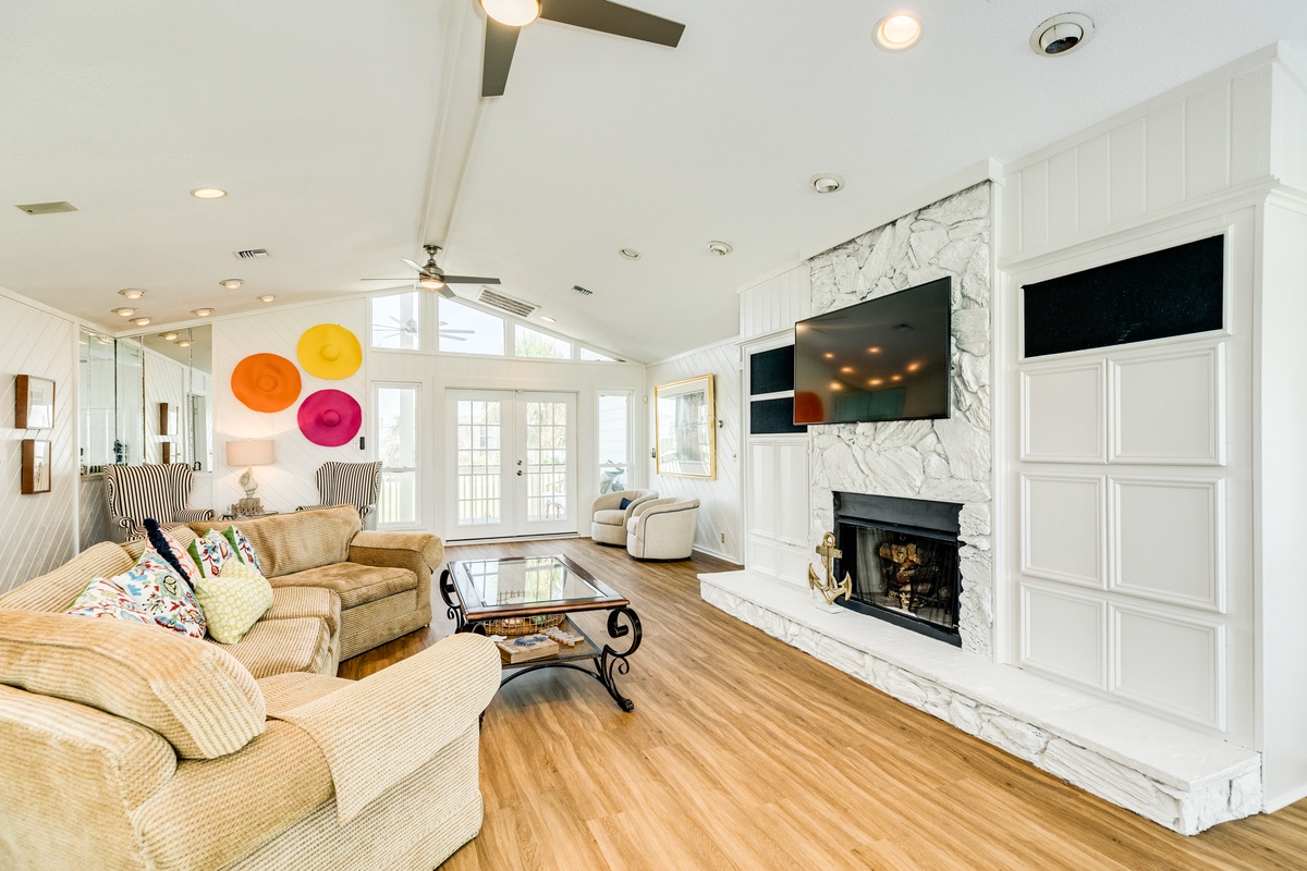 Enjoy movie nights after a long day at the beach