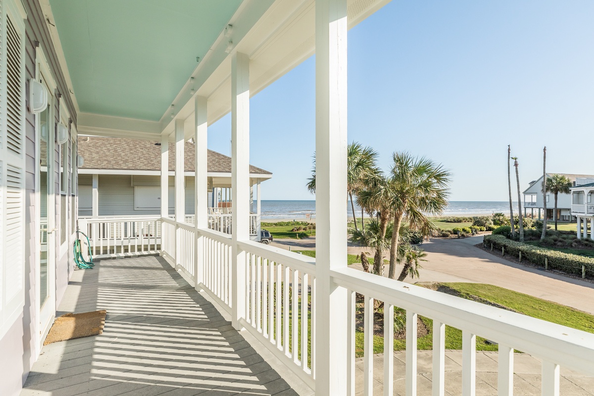 Great Gulf views from this beachside vacation rental
