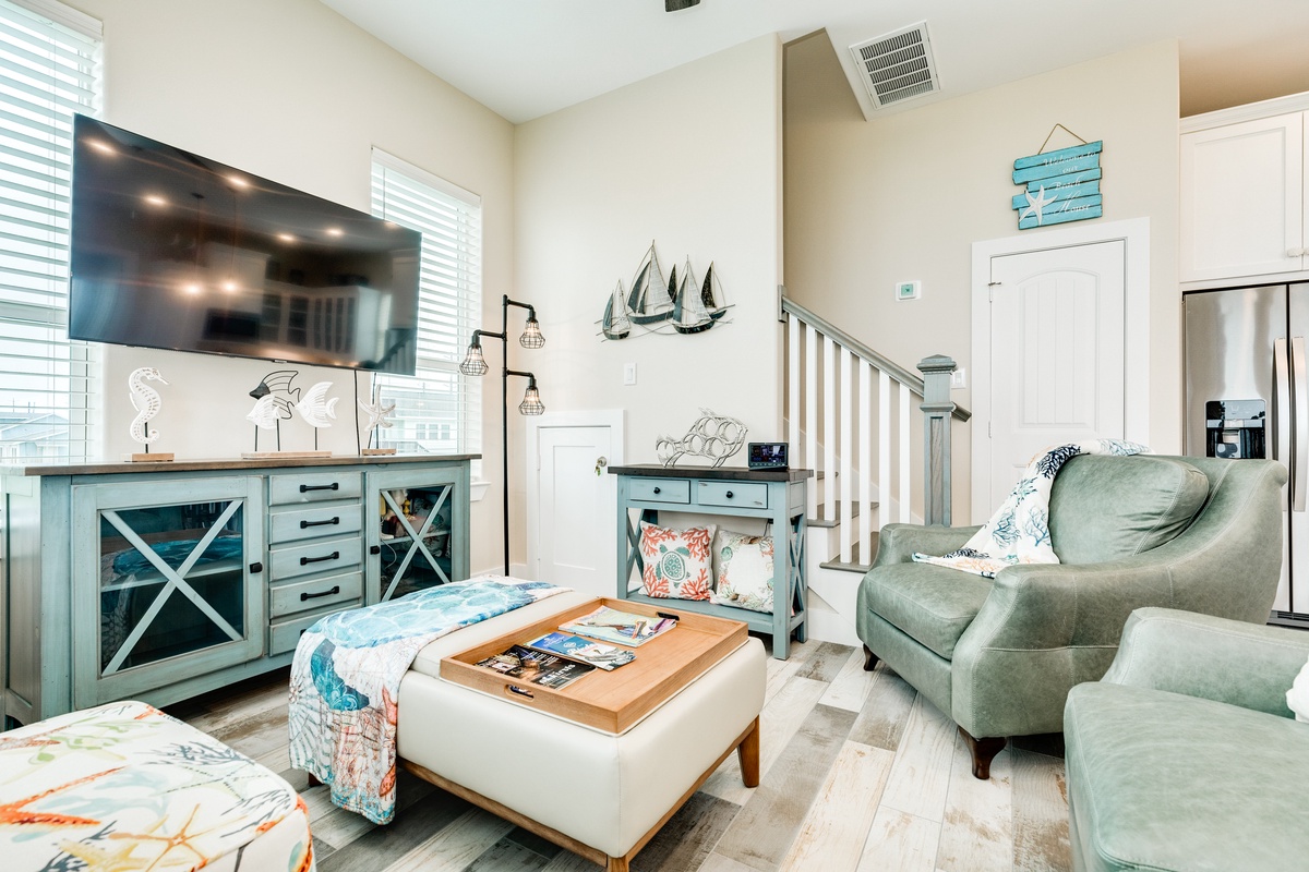 Enjoy family movie nights after a day at the beach