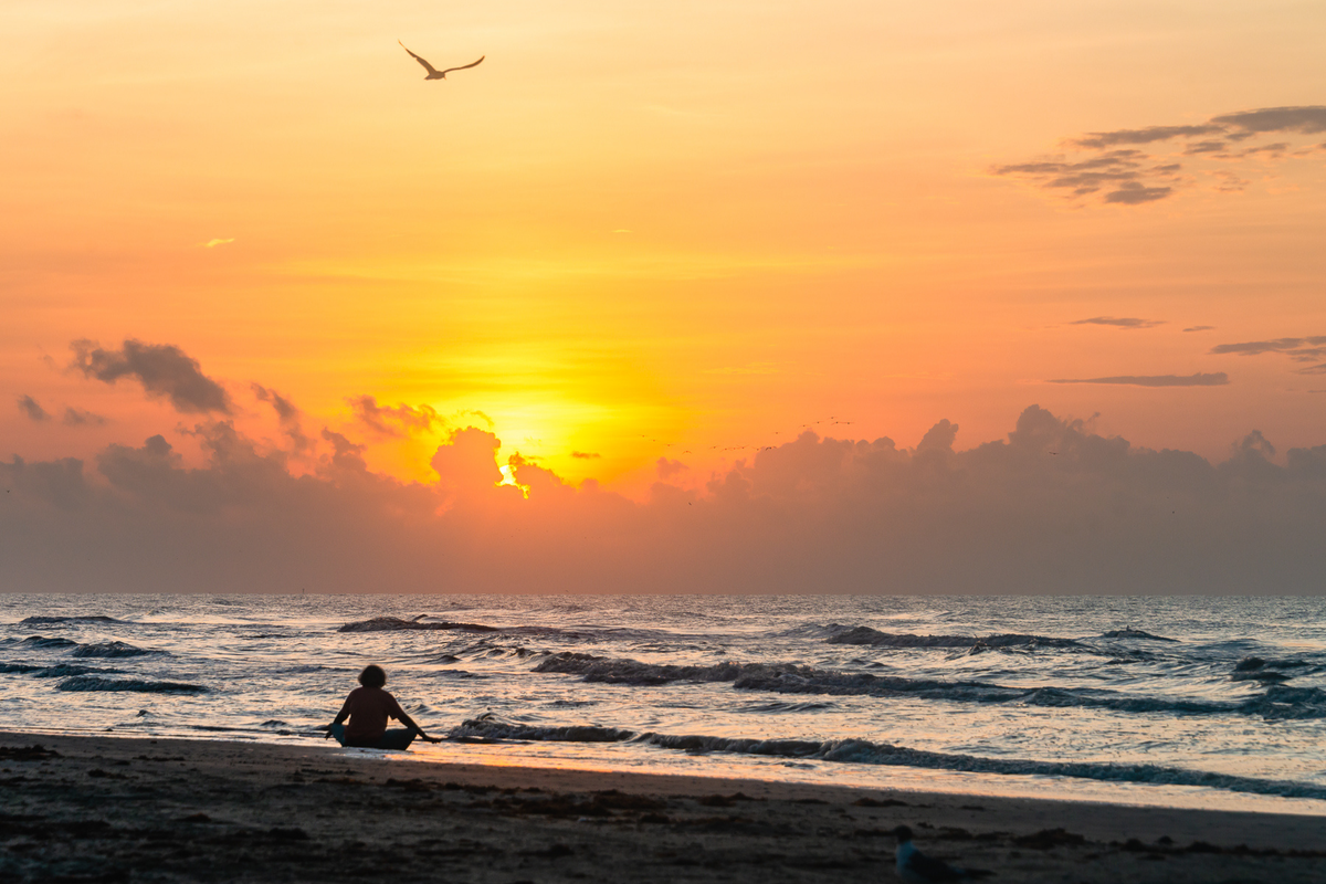 2 - Soak in sunrise over the Gulf