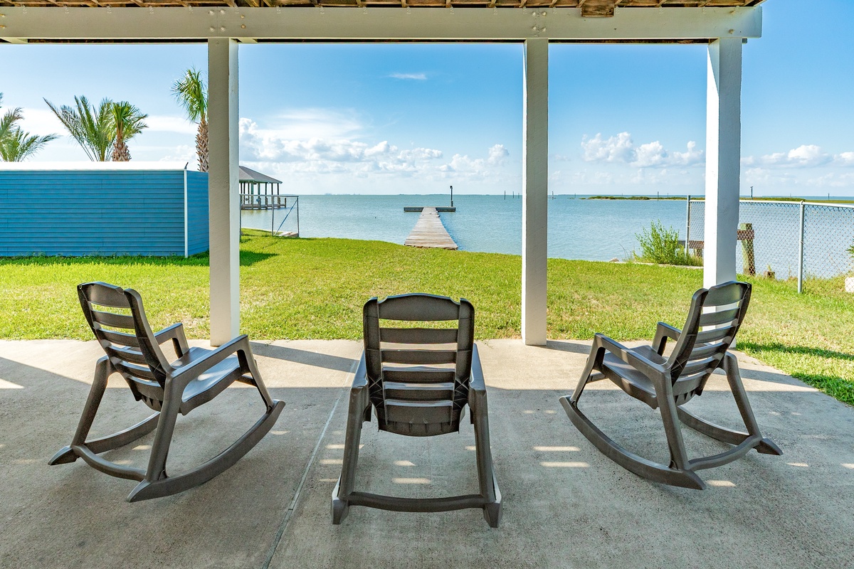 Sit back and enjoy the great view