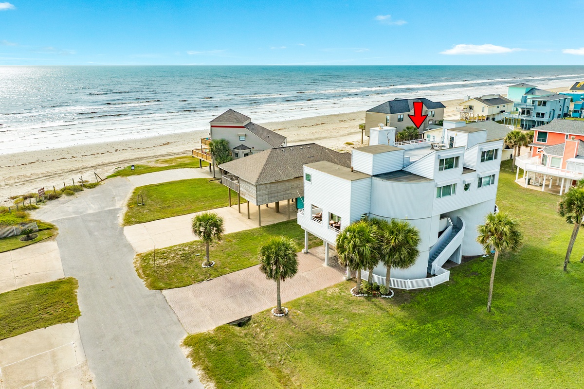 Beachside home in the Pirates Beach neighborhood