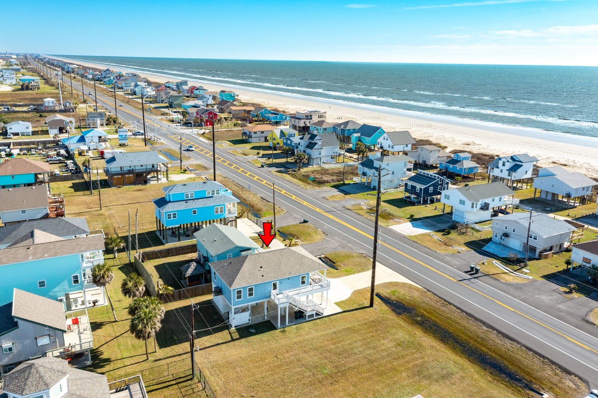 Bayside home with Gulf views
