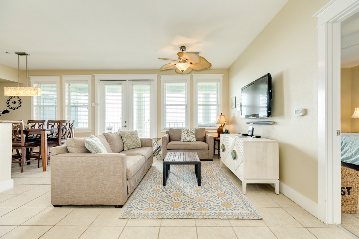 Cozy living area with comfortable seating