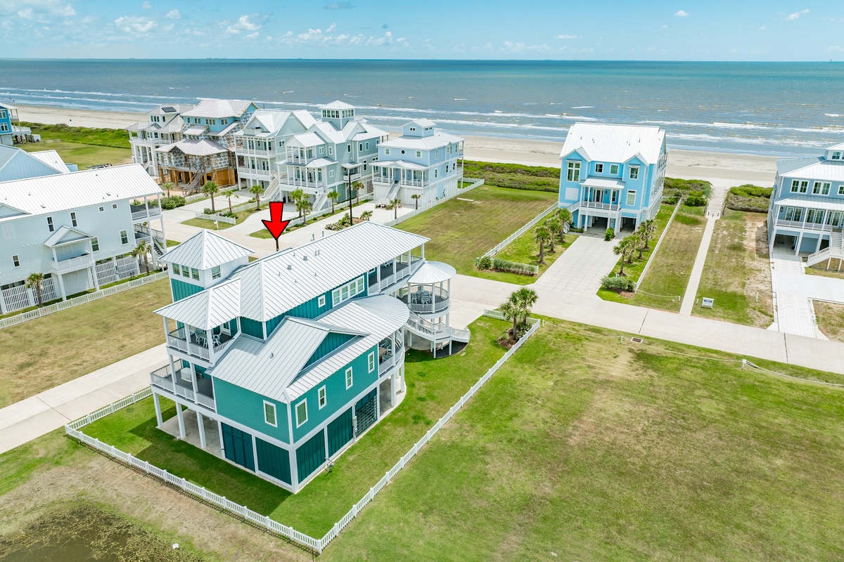 2nd row home located in the Beachside Village neighborhood