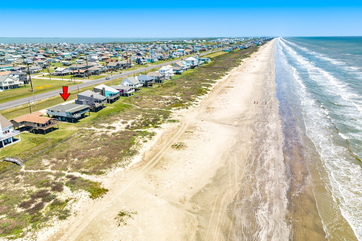 The beach is steps away - and ready for you!