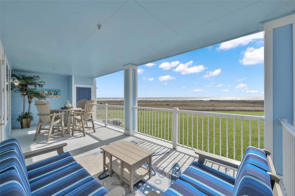 Great views of the beach from your private balcony