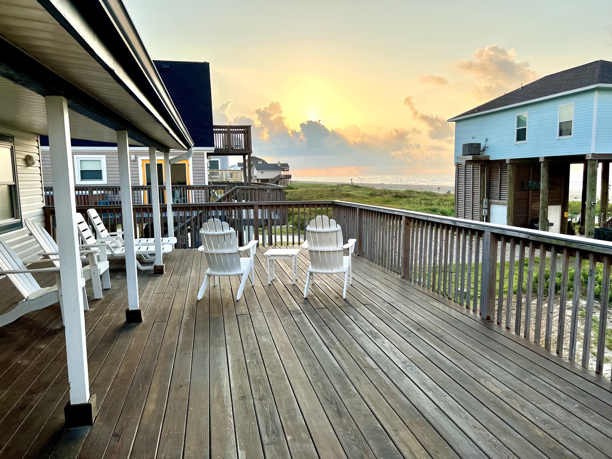 Sunrise views at Anchors Away