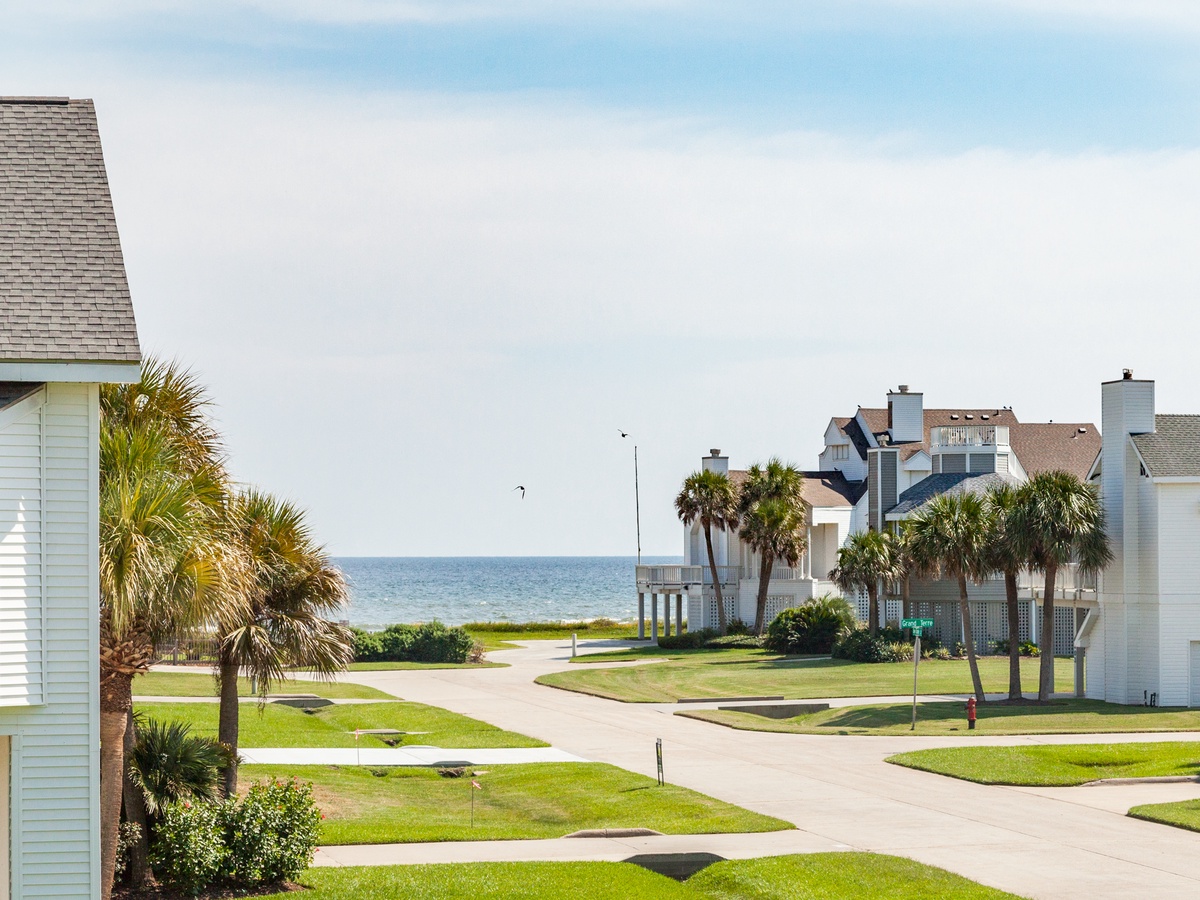 Pack your beach gear and take a quick stroll to the neighborhood access