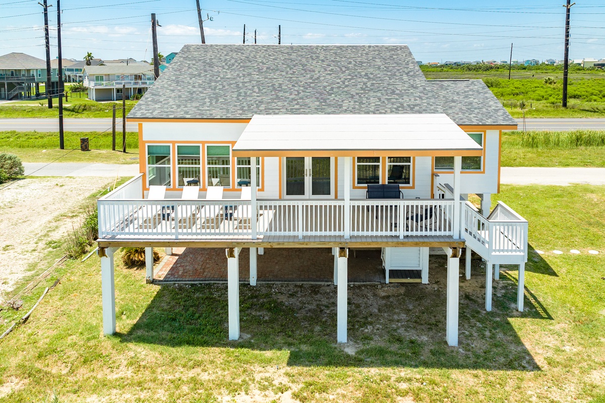 Beachfront home in Sea Isle