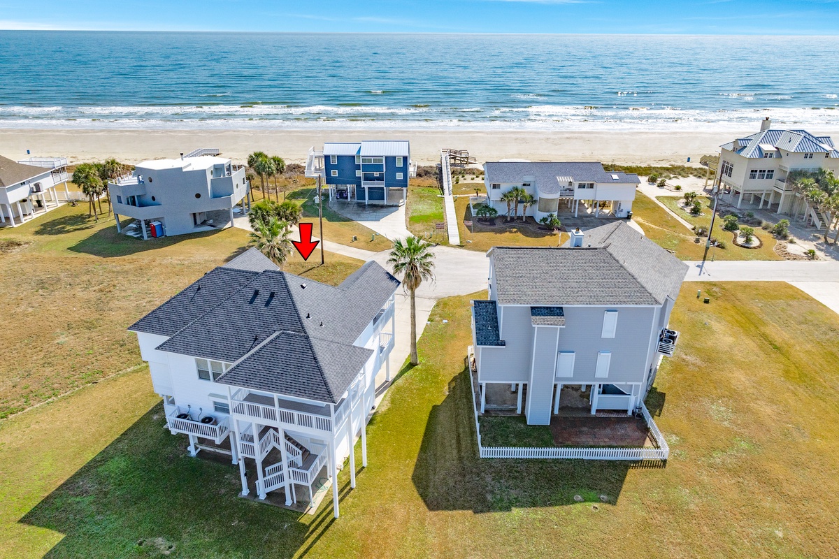 Located on the north side of a cul-de-sac in Indian Beach