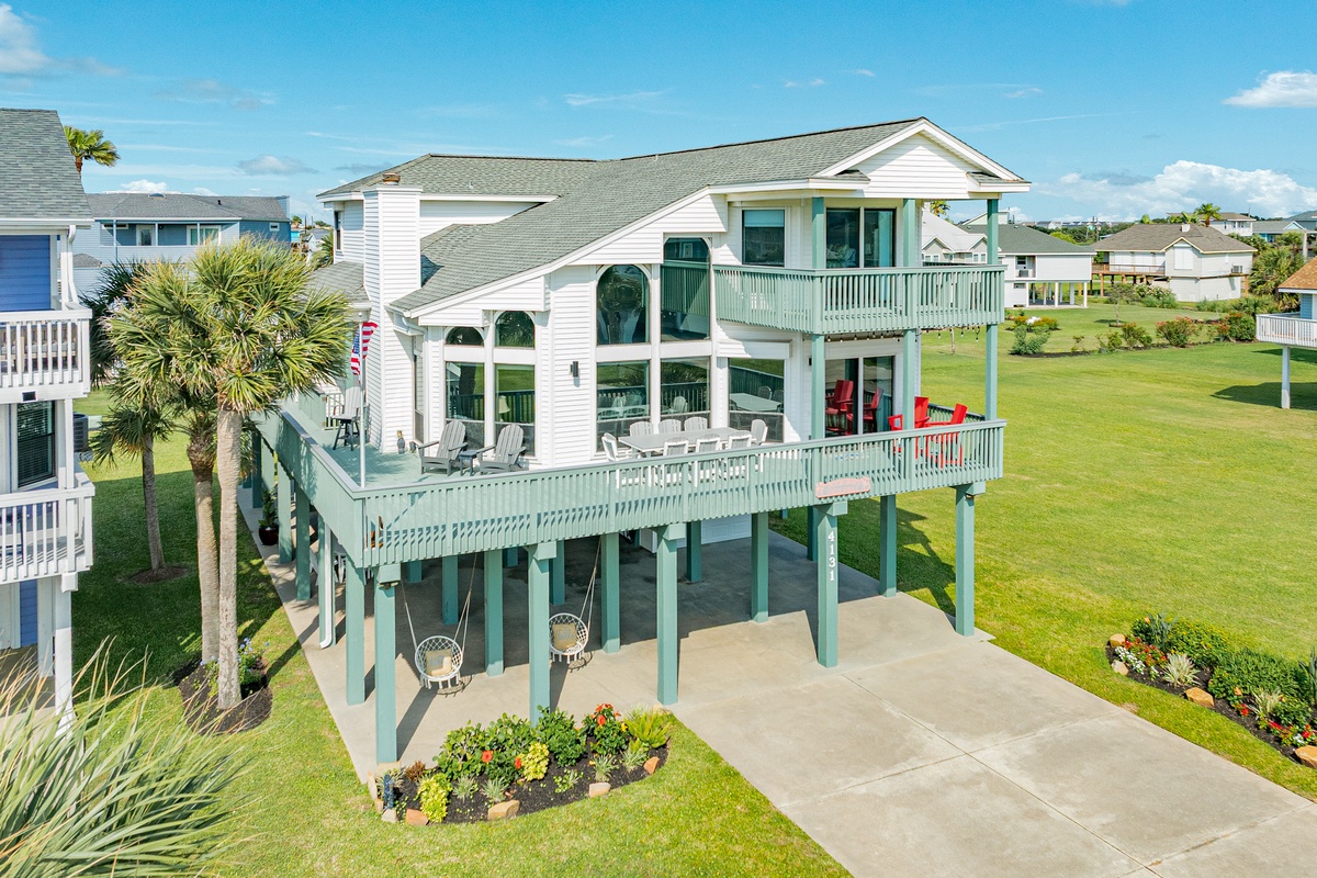 Beachside home in the Pirates Beach neighborhood