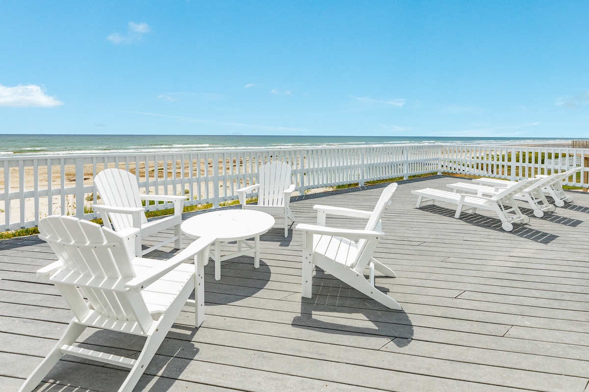 Enjoy gorgeous views while soaking in the island sun