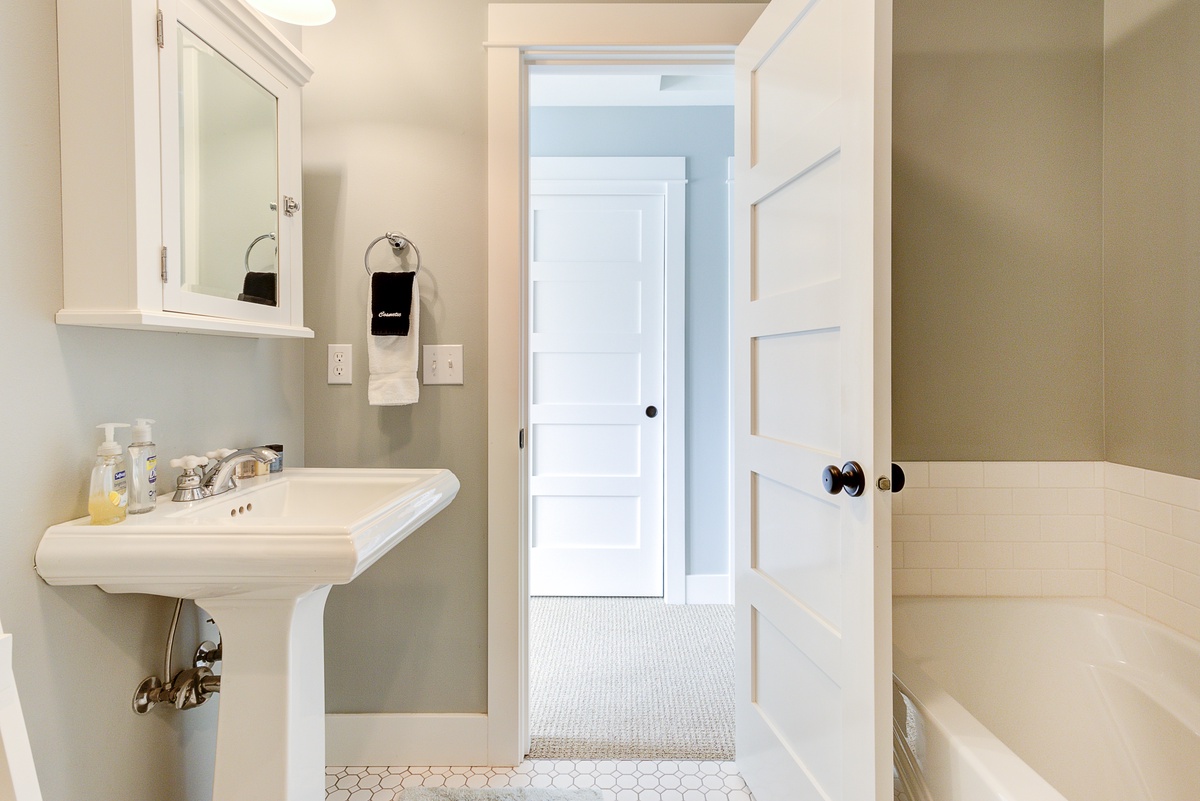 second floor guest bathroom