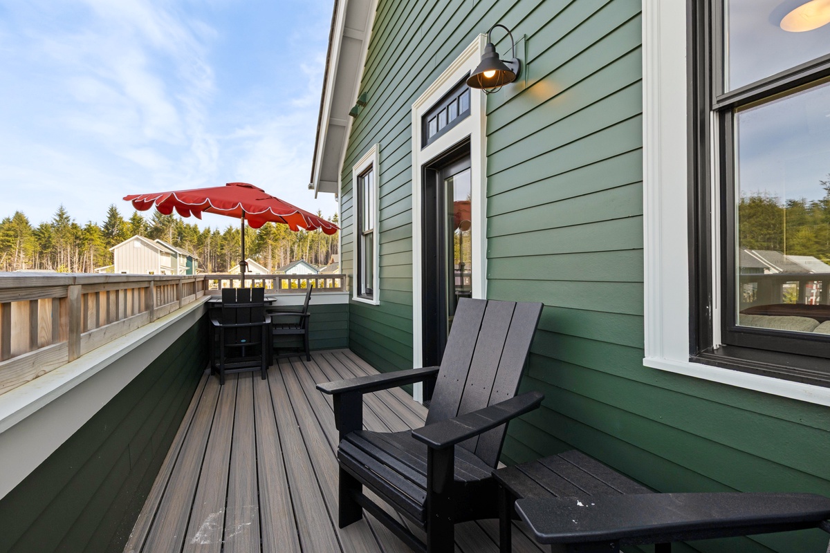 Private balcony