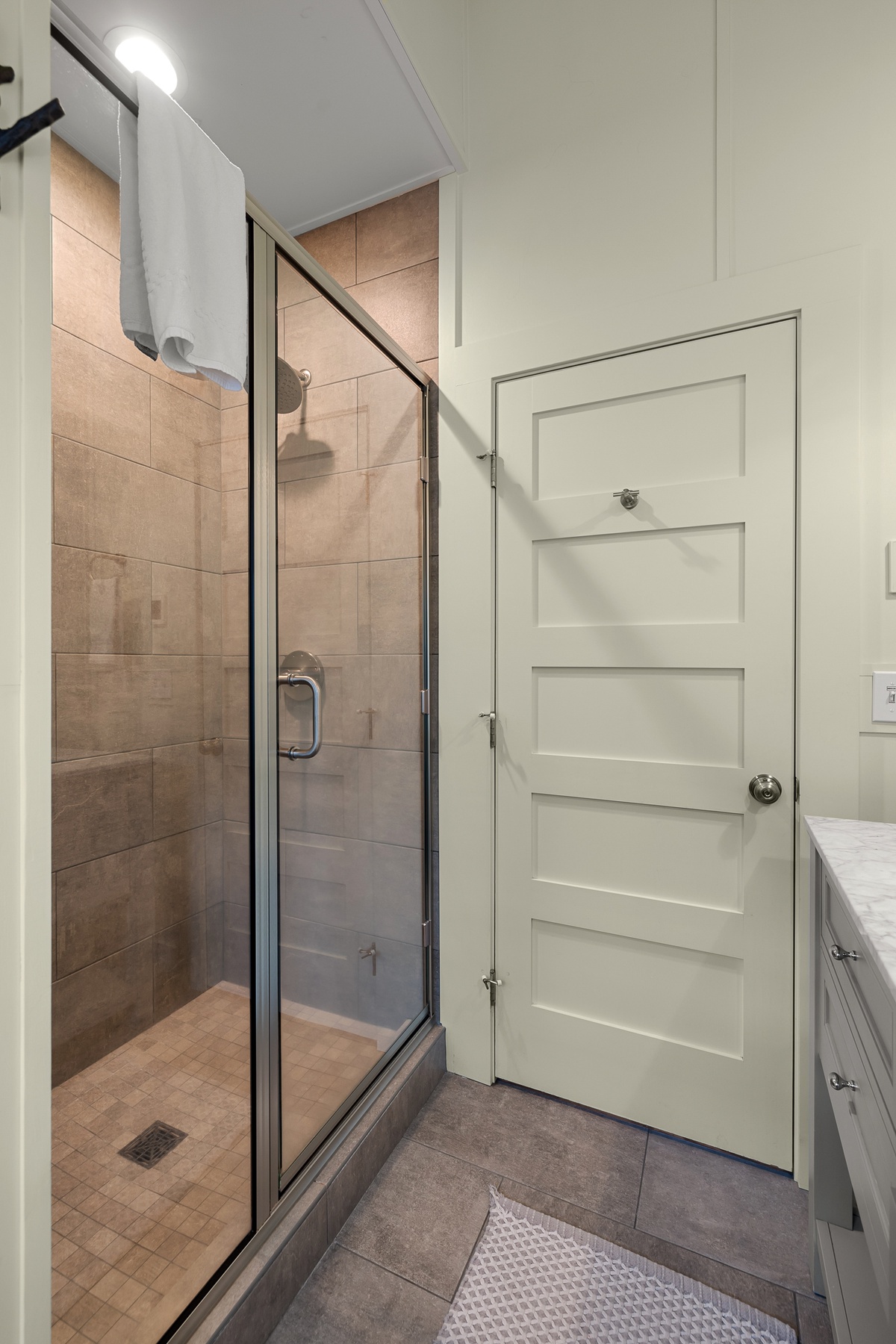 Refresh and rejuvenate in the sleek and stylish shower