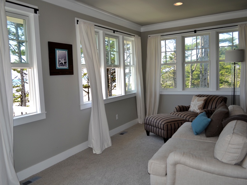 Primary bedroom with ocean view