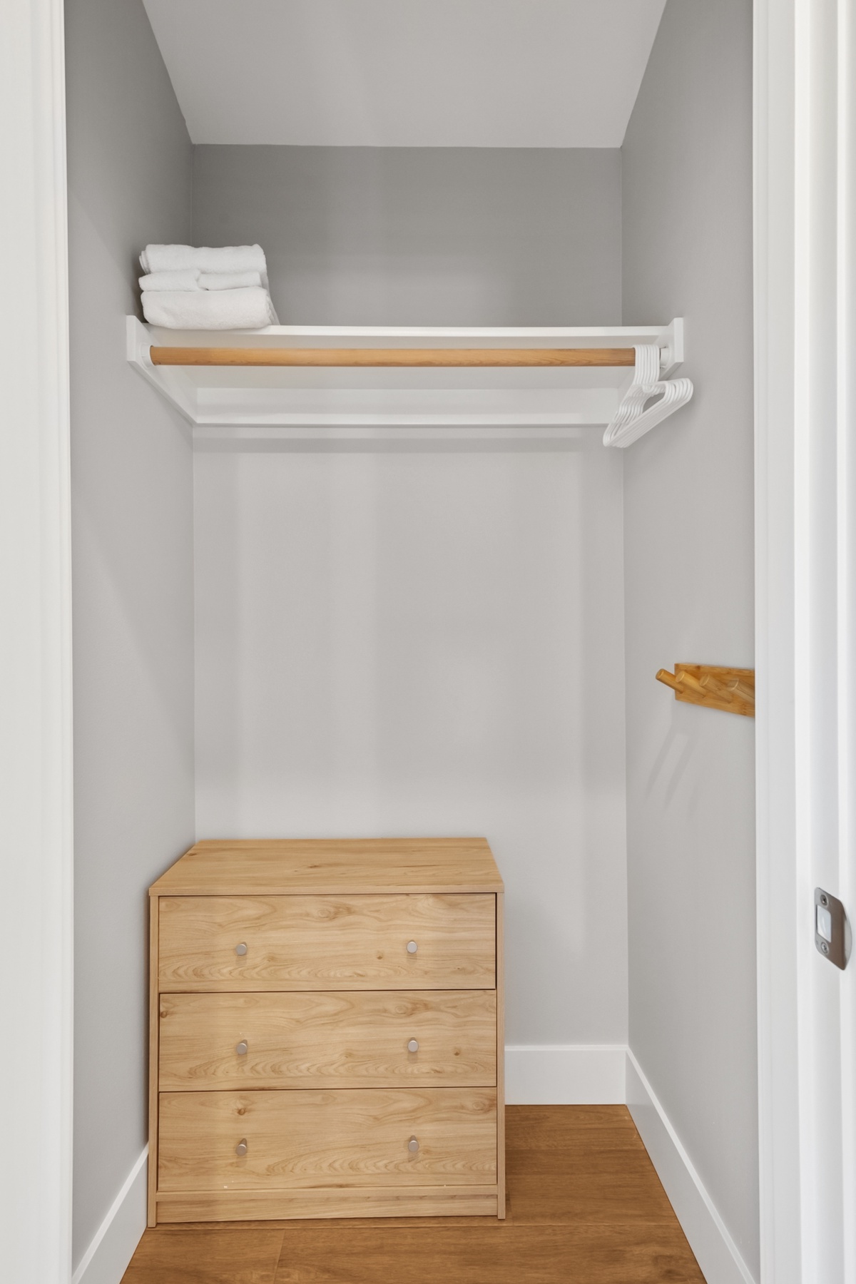 Primary room closet
