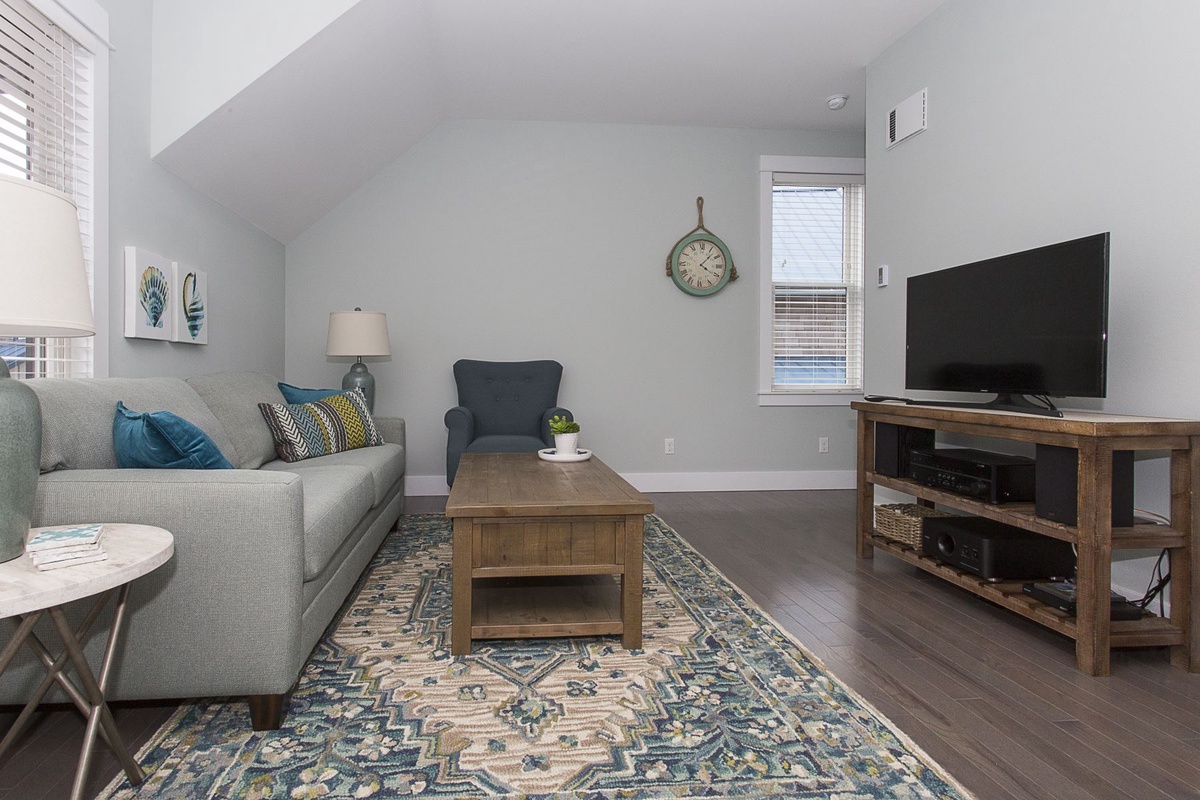 Carriage house living room