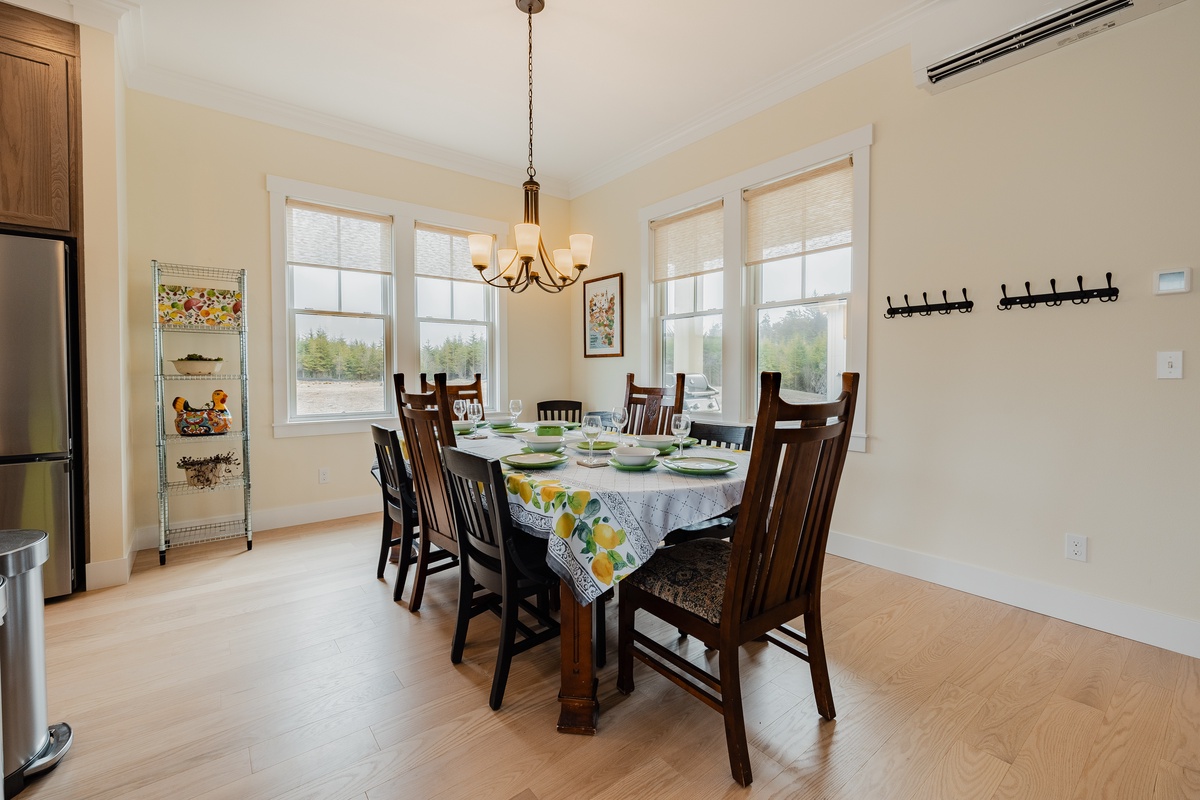 Gather around the dining table for a great meal and conversation