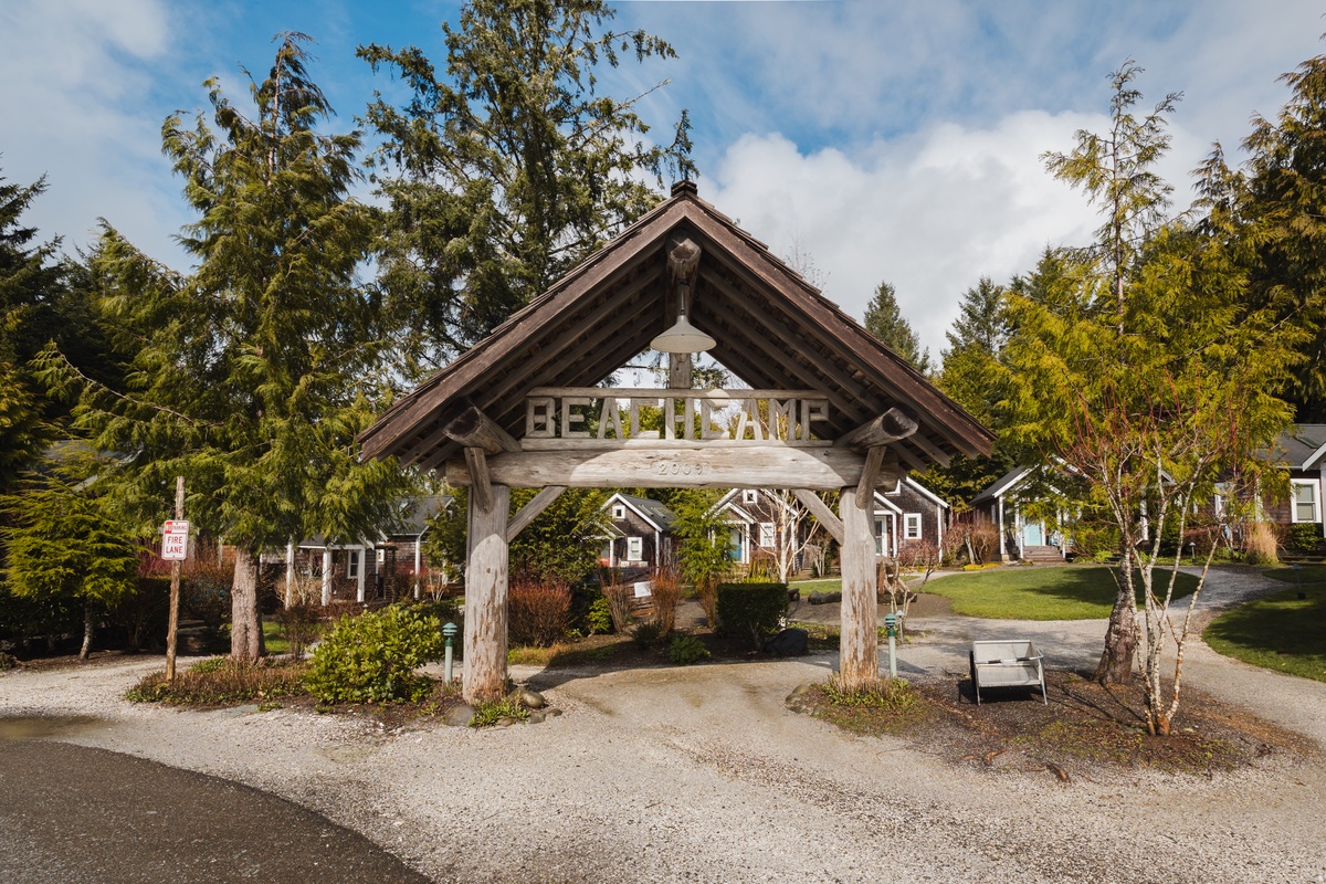 Beach Camp Entrance