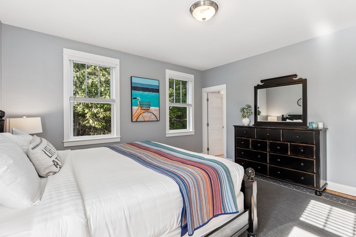 Primary king bedroom