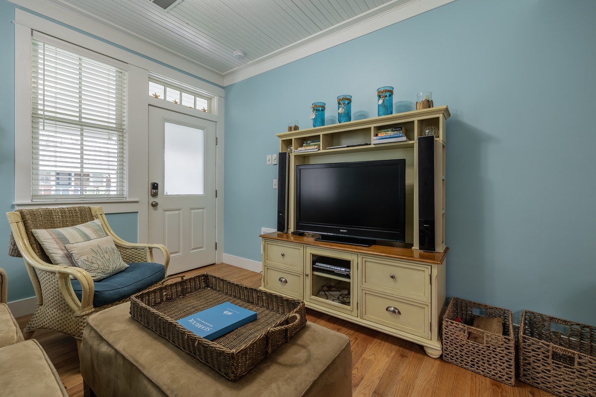 Living room with TV