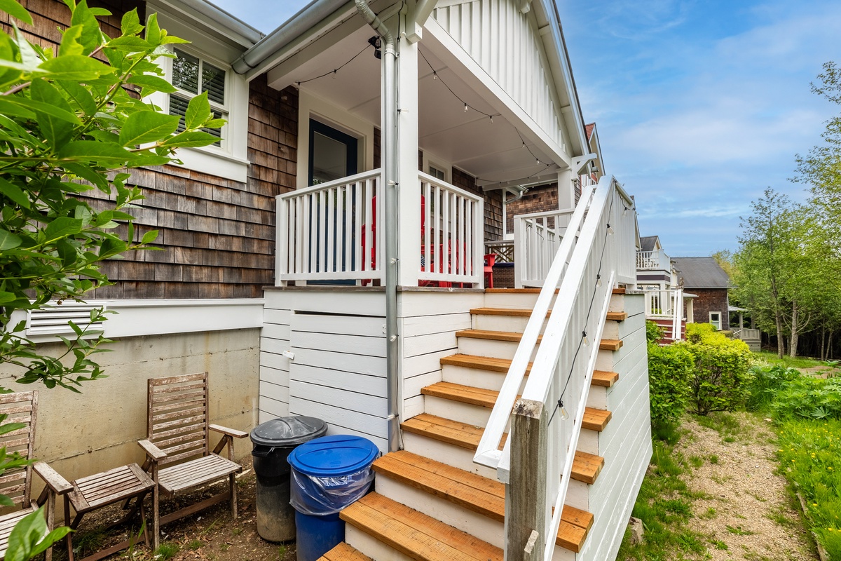 Covered front porch