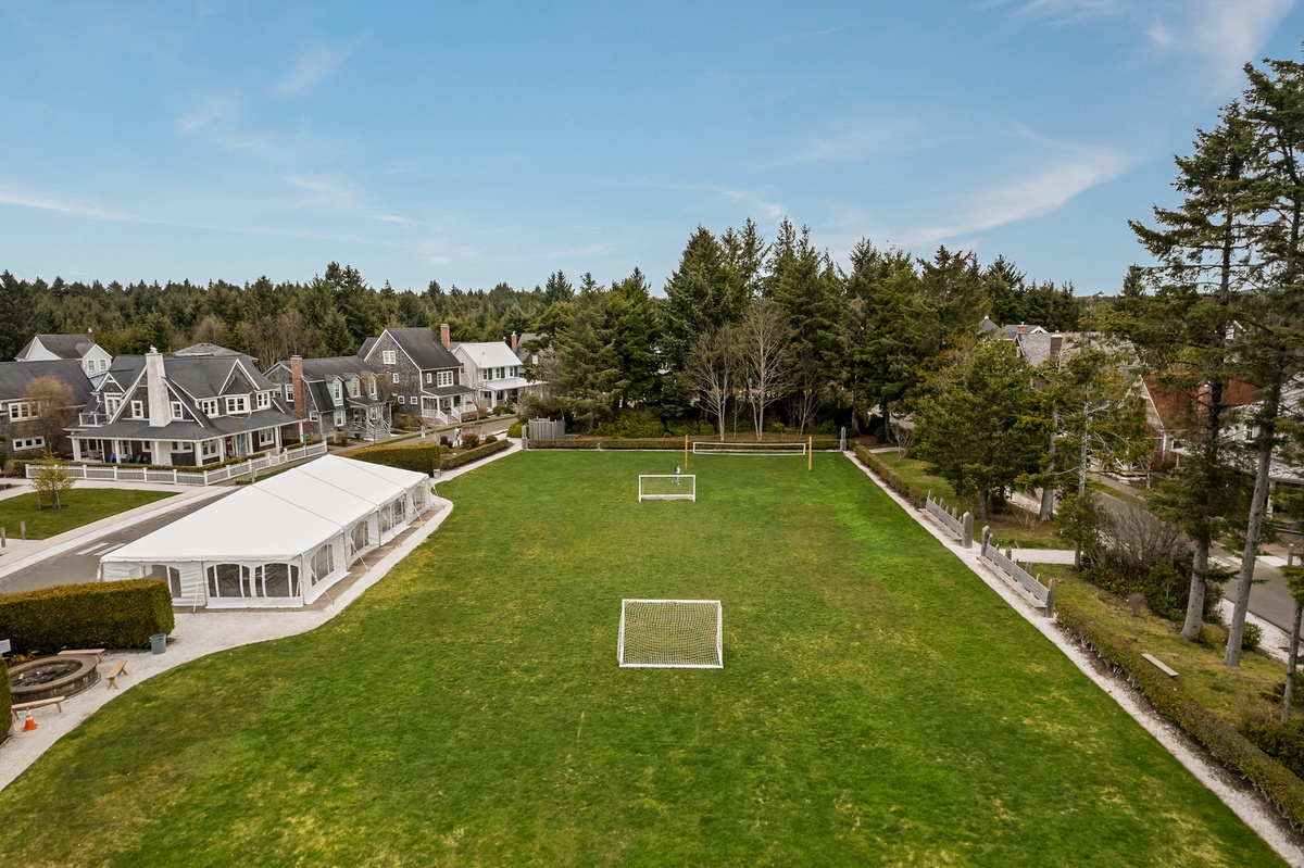 Grab a ball and play soccer at Crescent Park.