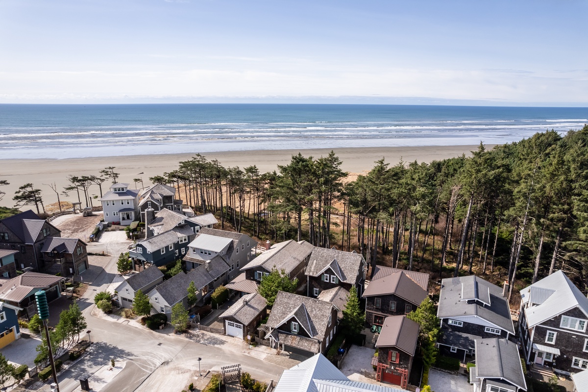 Spectacular view of the beach