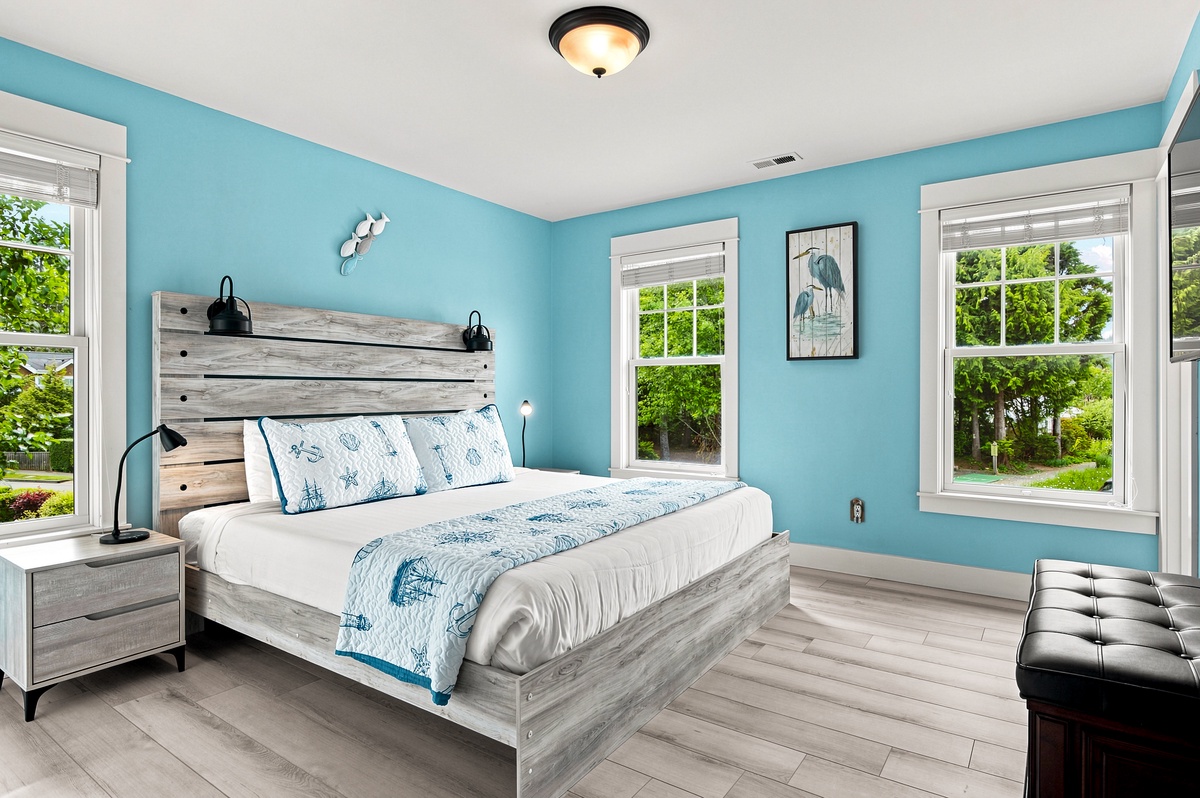 Primary king bedroom