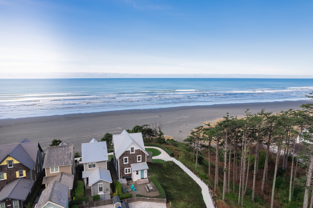 Ocean View from Sandy Side Up