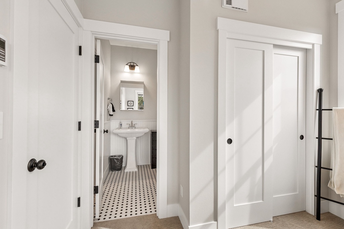 Primary attached bathroom