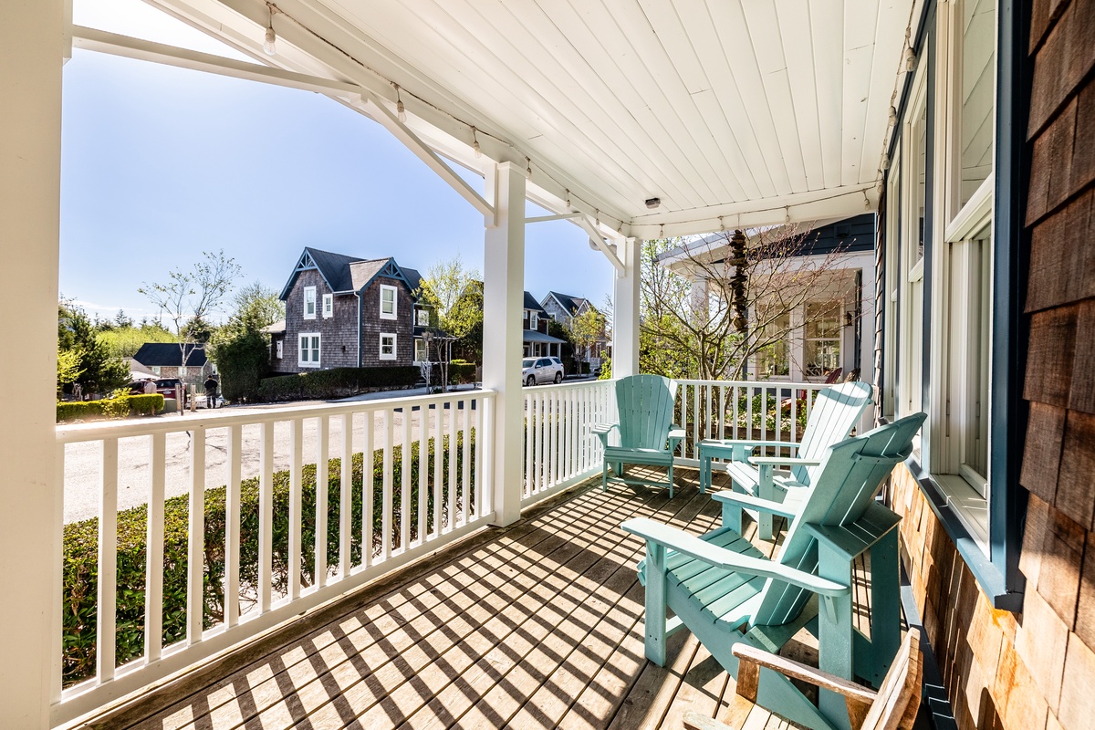 Covered front porch