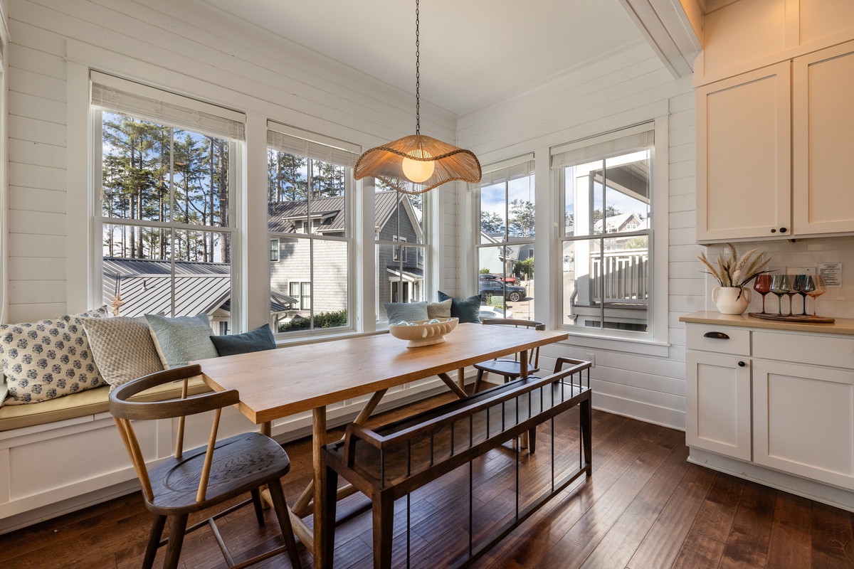 Gather around the dining table for great food and conversation