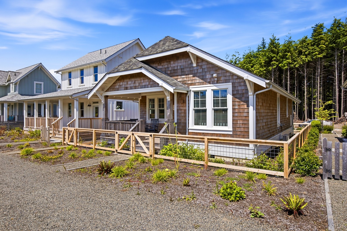 Fully fenced yard