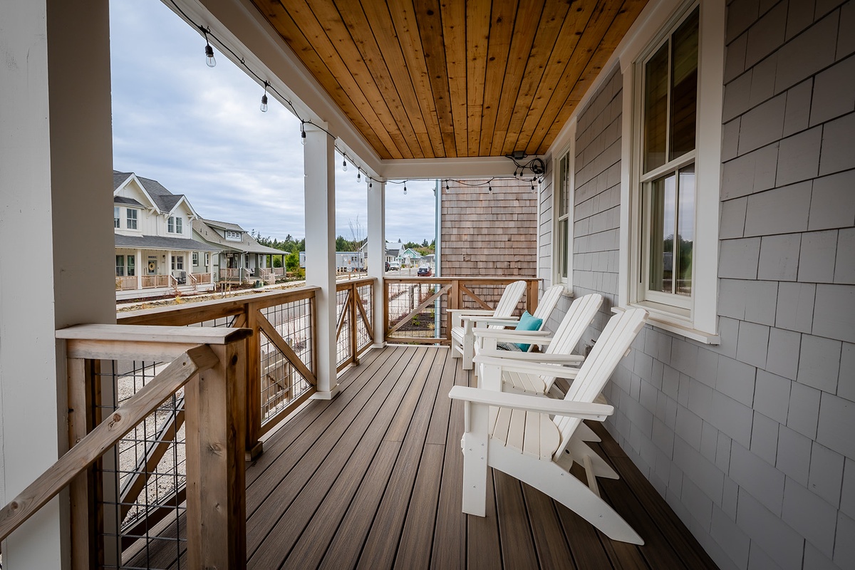 Covered front porch