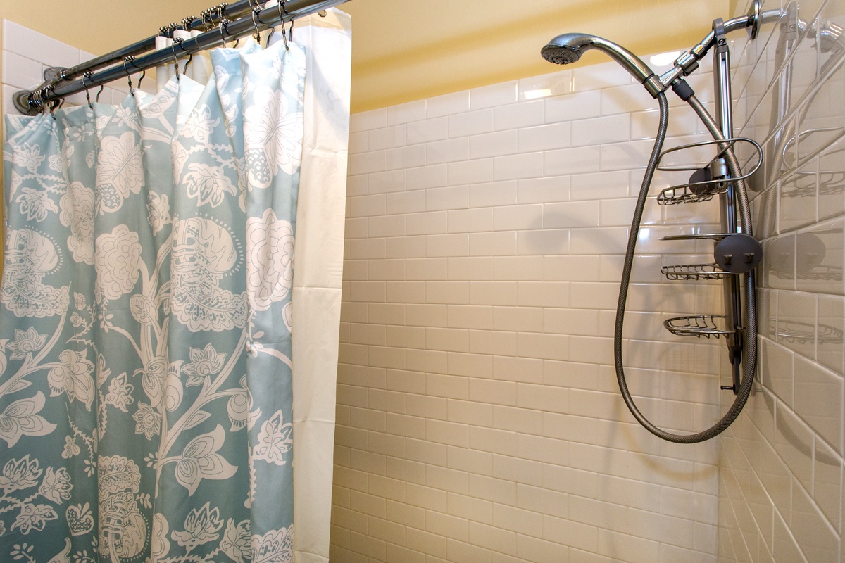 Indulge in a calm, thoughtfully designed bath