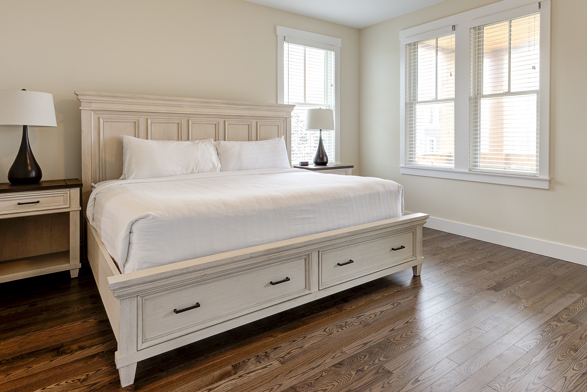 second floor primary bedroom