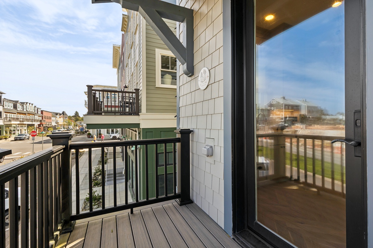 Private balcony