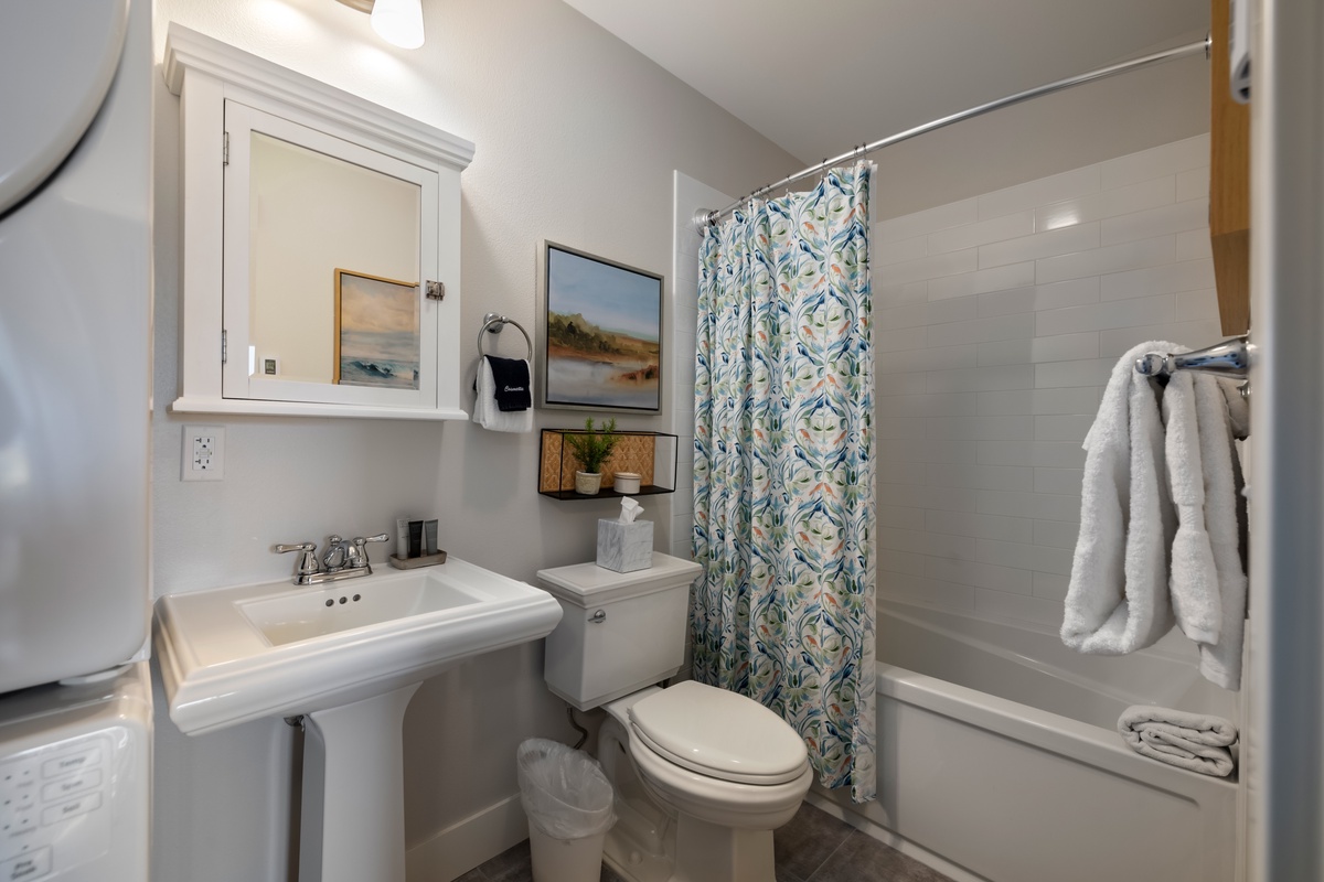 Full guest bathroom